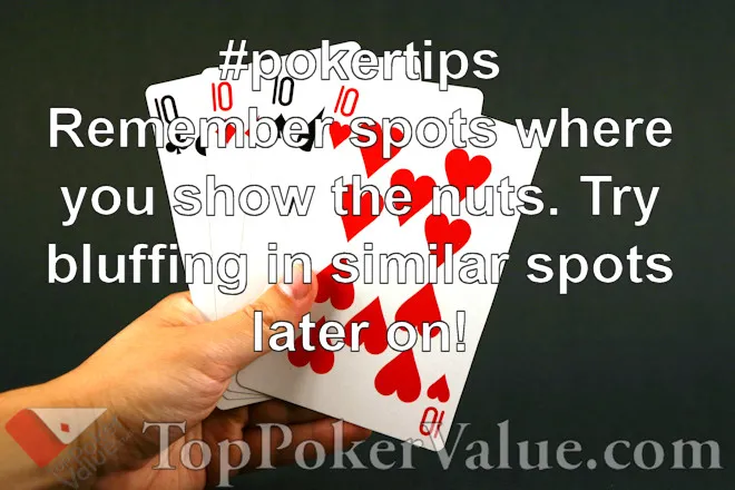 online poker ranking tip